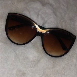 Brown Frame sunglasses